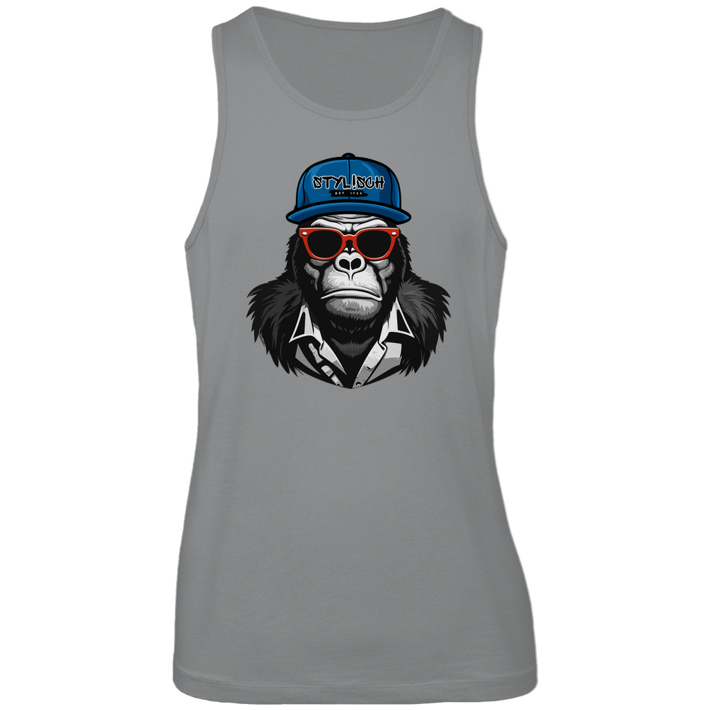 #001 Affe, Herren Premium Tank Top