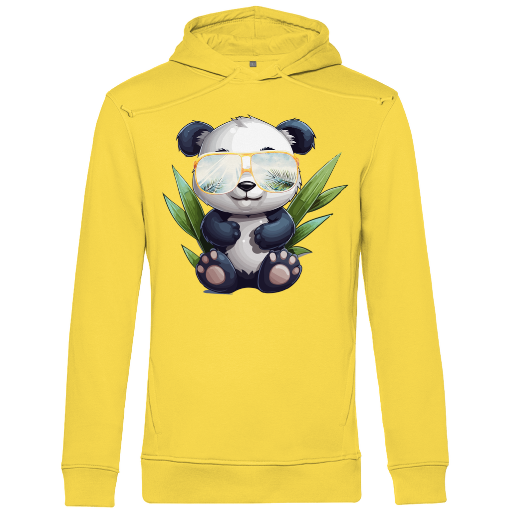 #001 Panda, Herren Premium Bio Hoodie