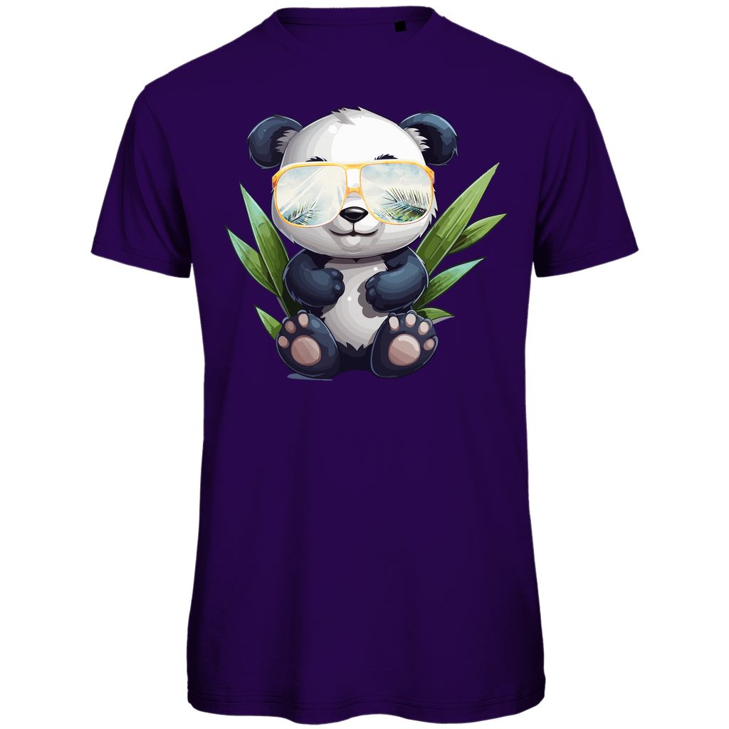 #001 Panda, Herren Premium Bio T-Shirt