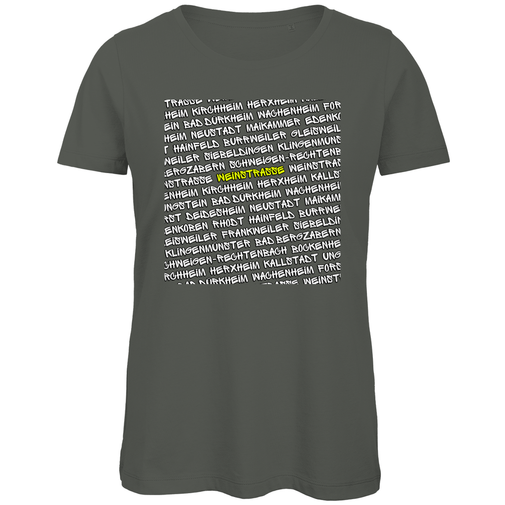 #001 Weinstraße, Damen Premium Bio T-Shirt