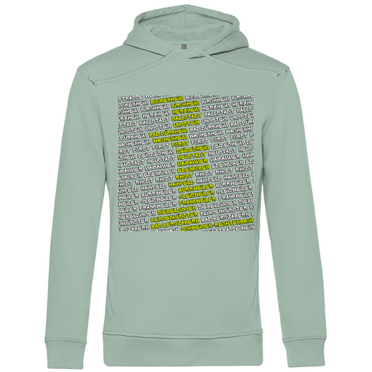 #002 Weinstraße, Herren Premium Bio Hoodie