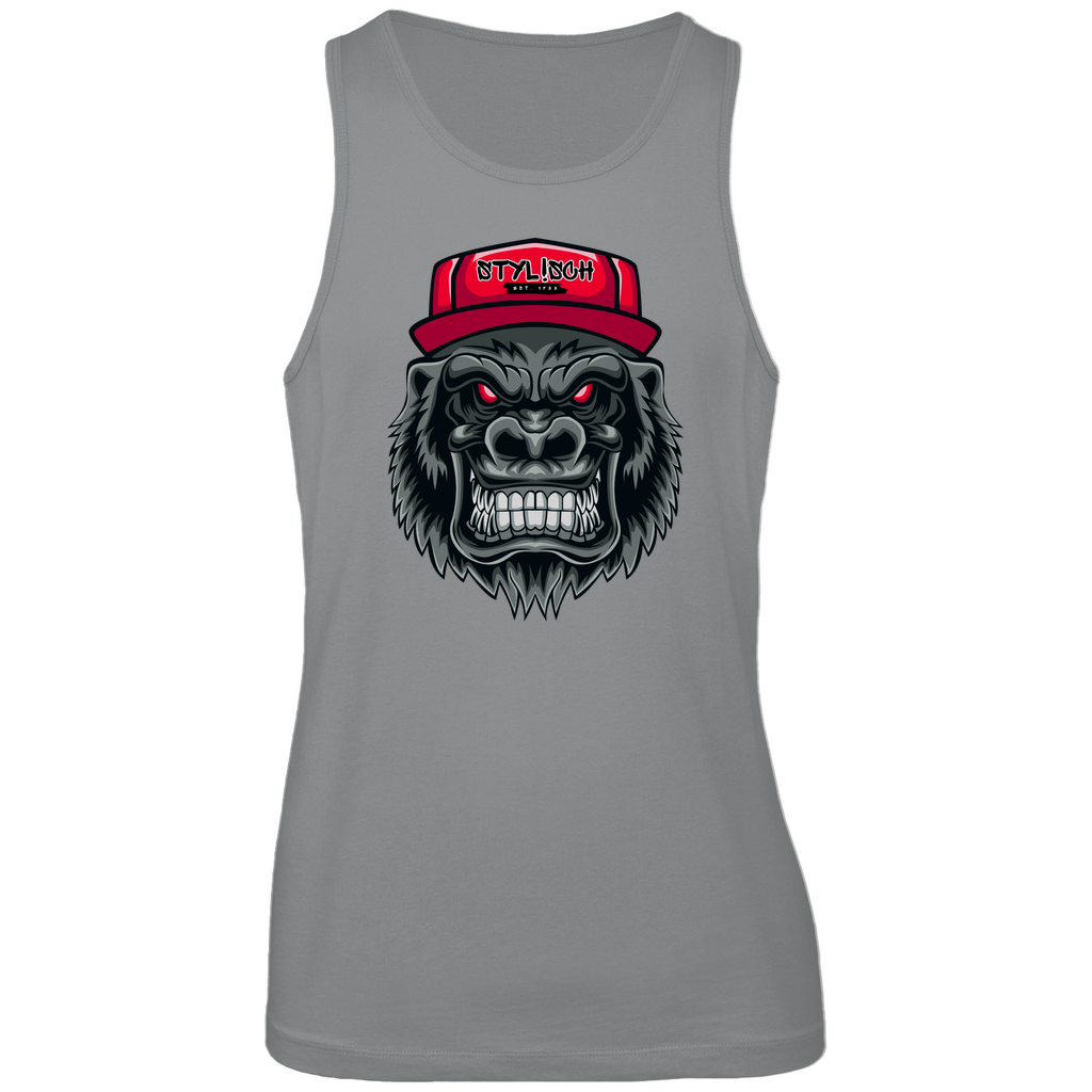 #002 Affe, Herren Premium Tank Top