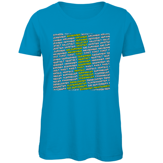 #002 Weinstraße, Damen Premium Bio T-Shirt