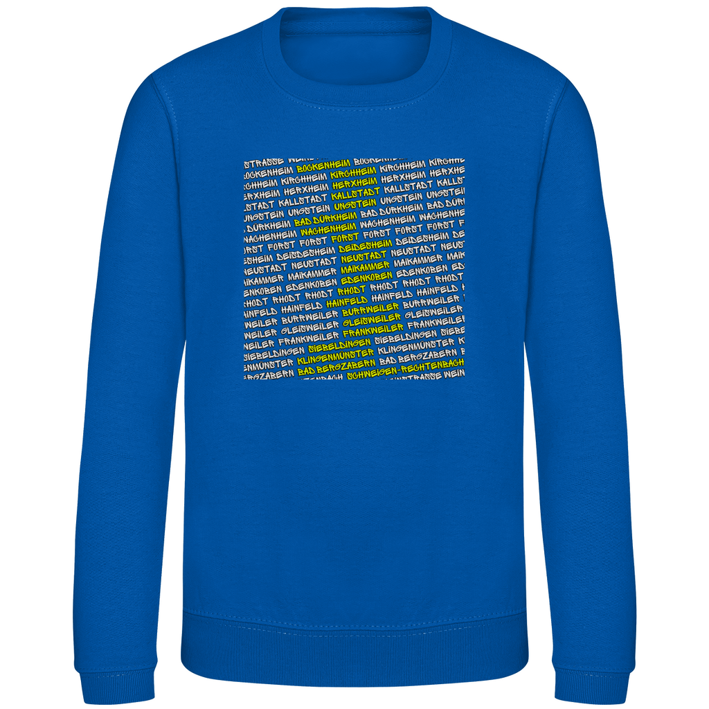 #002 Weinstraße, Kinder Sweatshirt