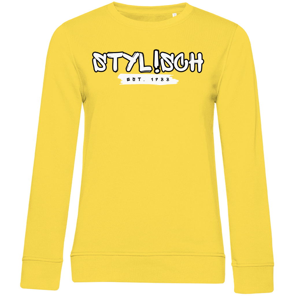 #002 STYLISCH, Damen Premium Bio Sweatshirt