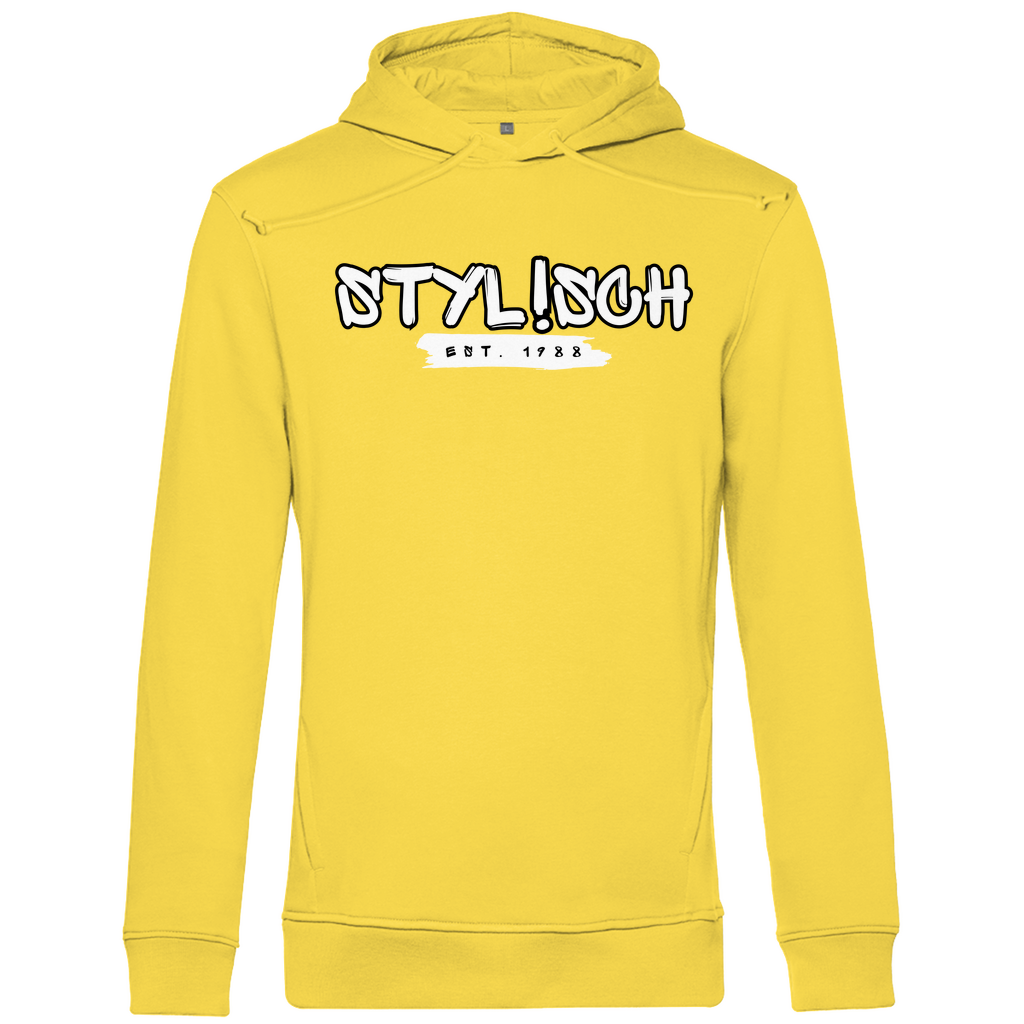 #002 STYLISCH, Herren Premium Bio Hoodie