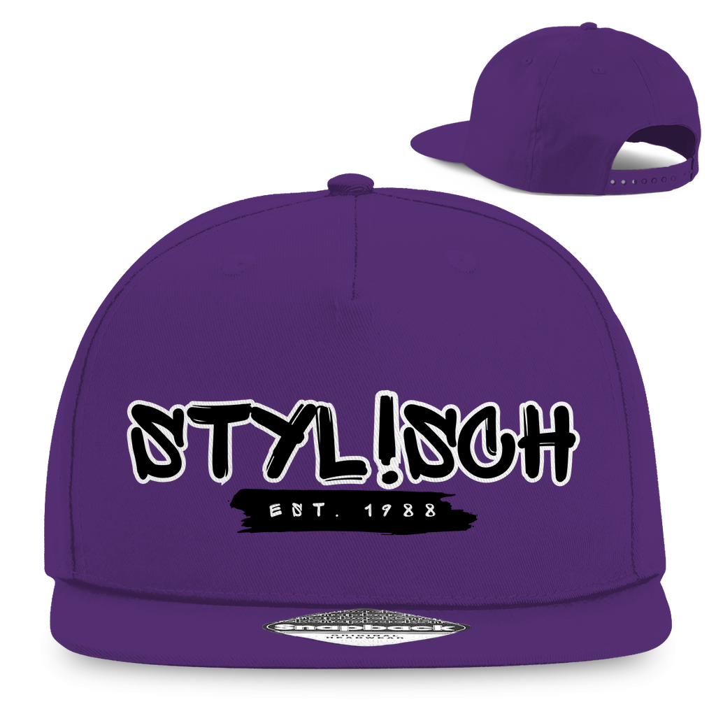 #001 STYLISCH, Snapback Rapper Cap