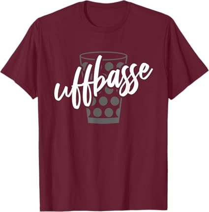 #001 uffbasse, Herren T-Shirt