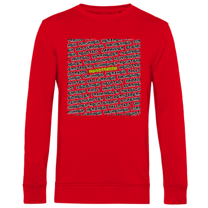 #001 Weinstraße, Herren Premium Bio Sweatshirt