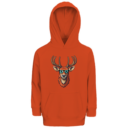 #001 Hirsch, Kinder Premium Bio Hoodie