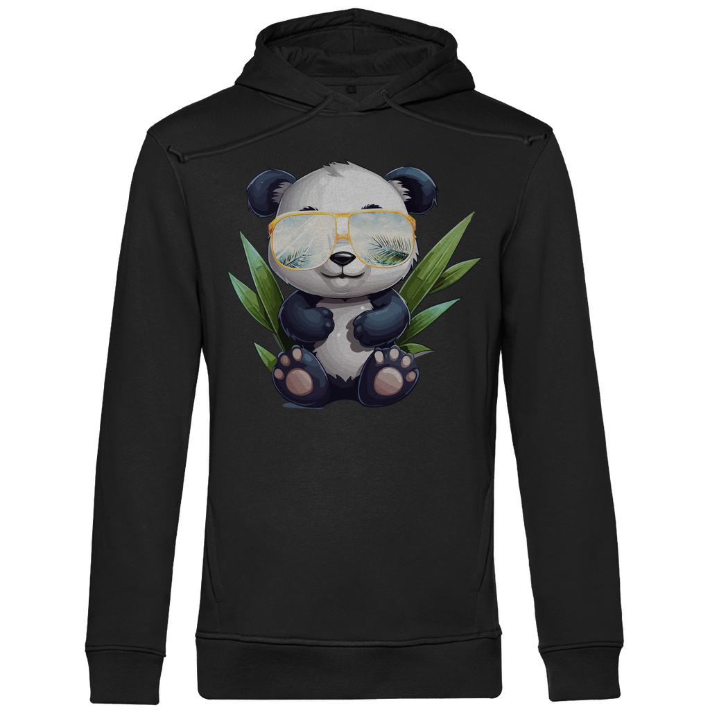 #001 Panda, Herren Premium Bio Hoodie