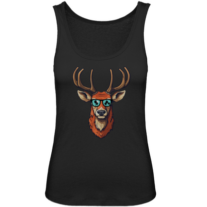 #001 Hirsch, Damen Premium Organic Tank Top
