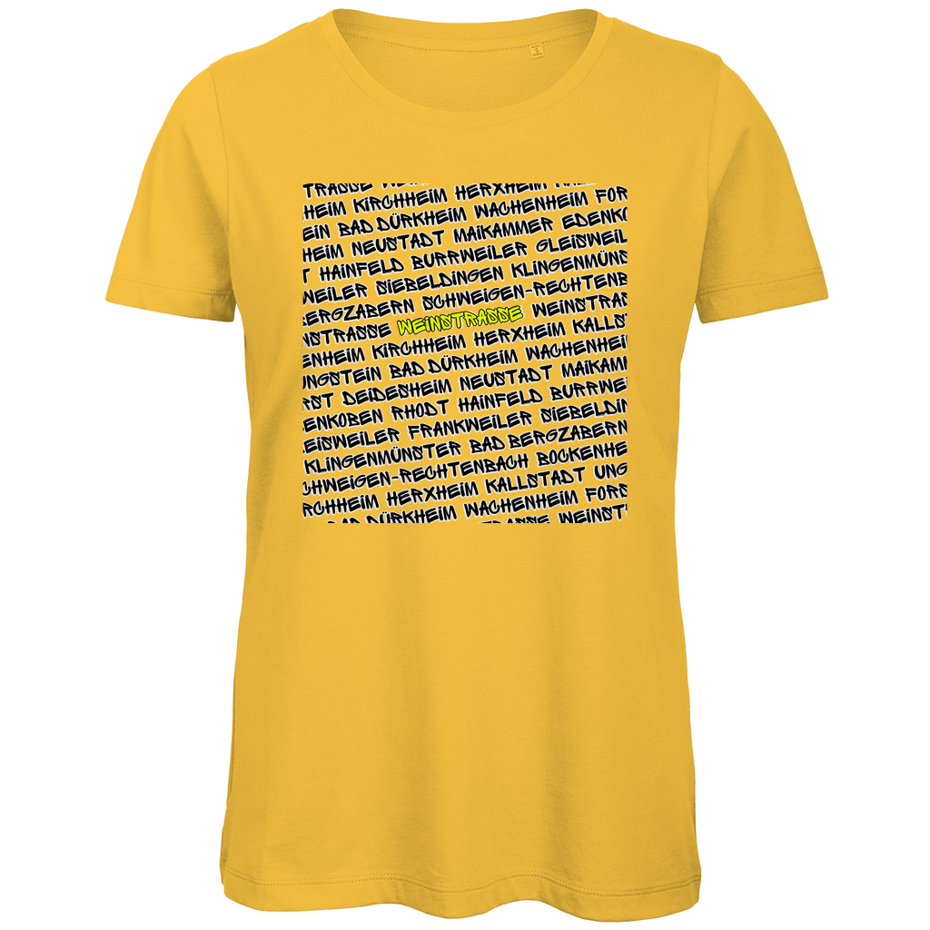 #001 Weinstraße, Damen Premium Bio T-Shirt