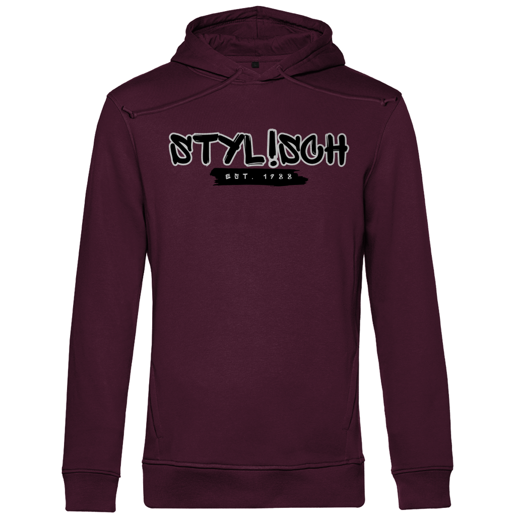 #001 STYLISCH, Herren Premium Bio Hoodie