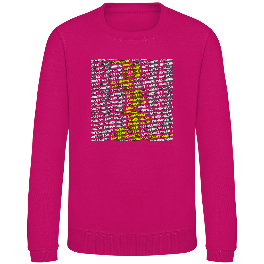 #002 Weinstraße, Kinder Sweatshirt