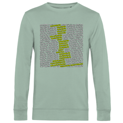 #002 Weinstraße, Herren Premium Bio Sweatshirt