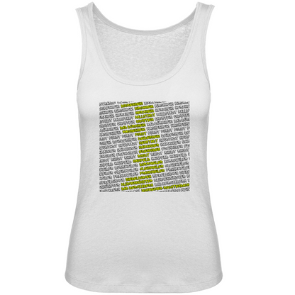 #002 Weinstraße, Damen Premium Organic Tank Top