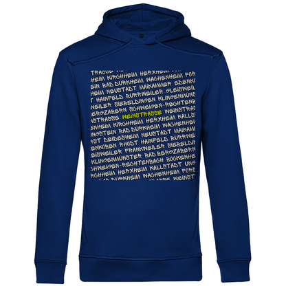 #001 Weinstraße, Herren Premium Bio Hoodie