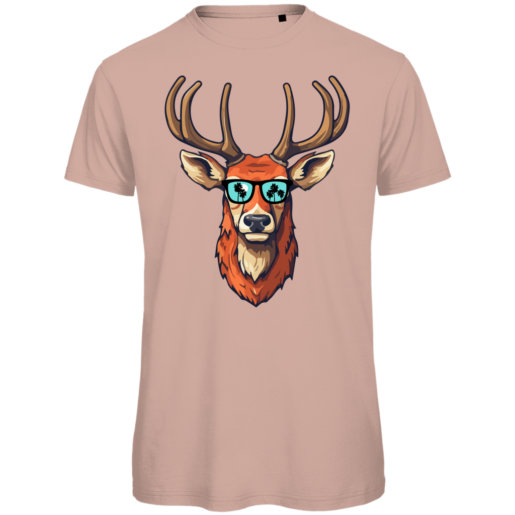 #001 Hirsch, Herren Premium Bio T-Shirt