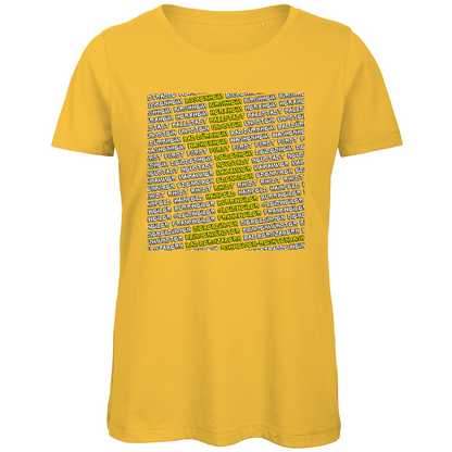 #002 Weinstraße, Damen Premium Bio T-Shirt