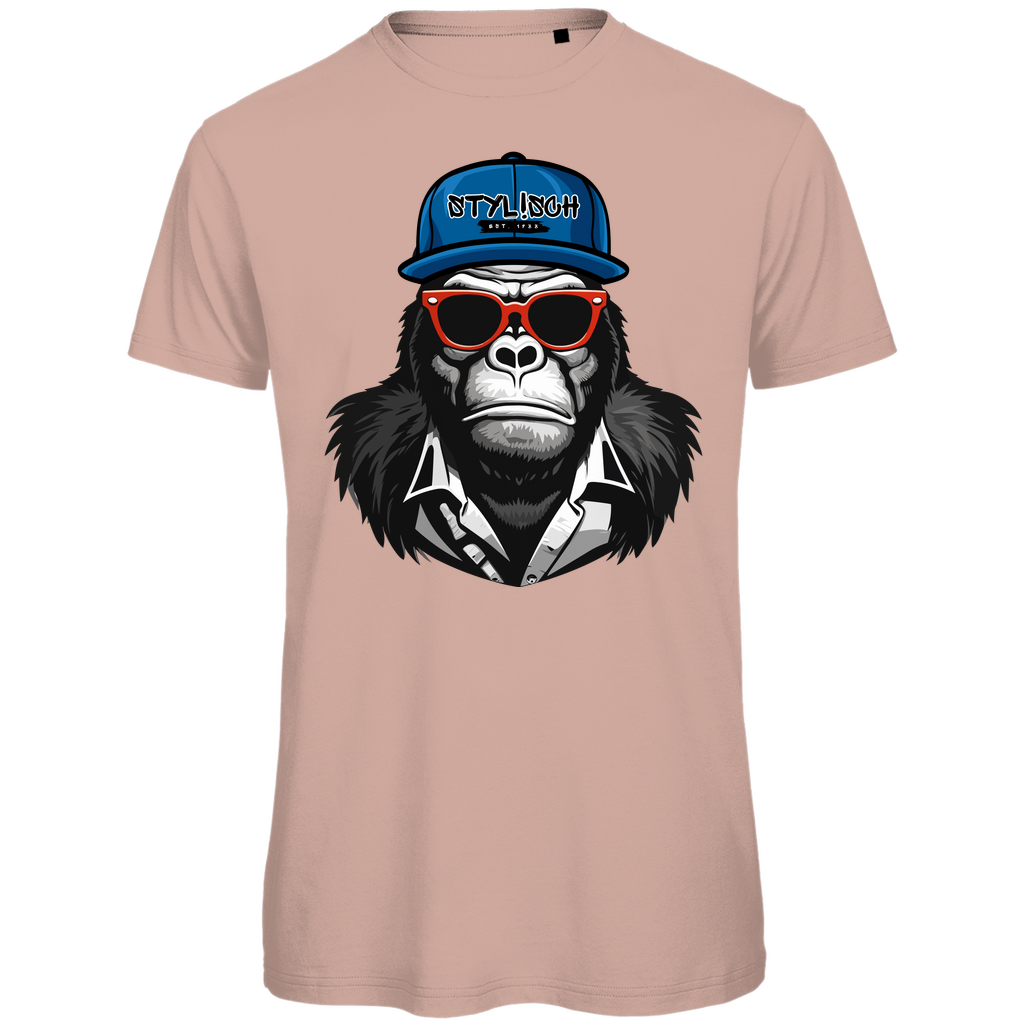 #001 Affe, Herren Premium Bio T-Shirt