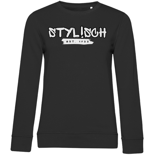#002 STYLISCH, Damen Premium Bio Sweatshirt