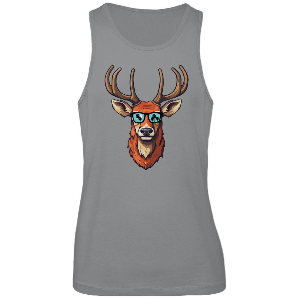 #001 Hirsch, Herren Premium Tank Top