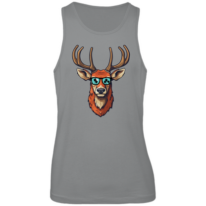 #001 Hirsch, Herren Premium Tank Top