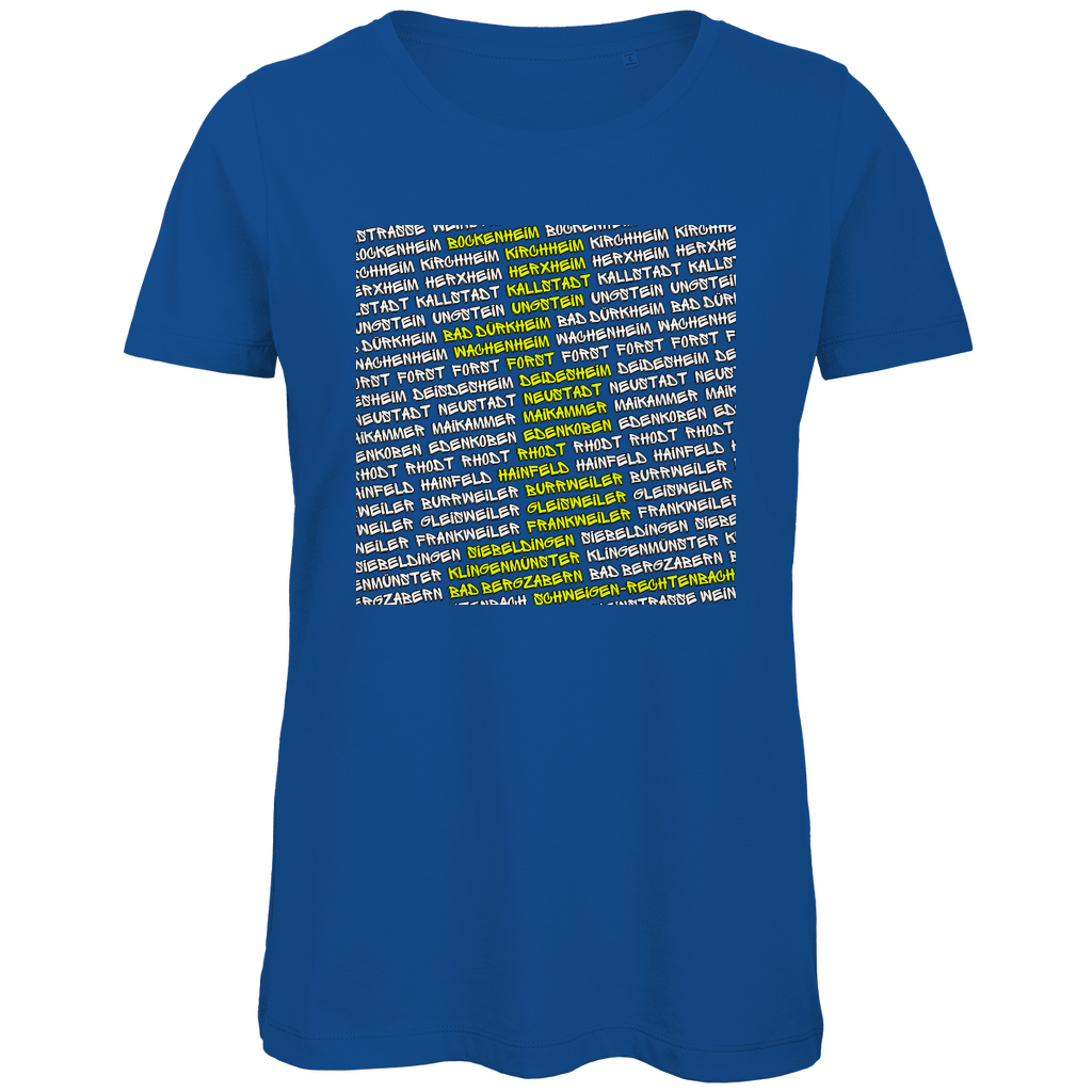 #002 Weinstraße, Damen Premium Bio T-Shirt