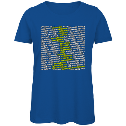 #002 Weinstraße, Damen Premium Bio T-Shirt
