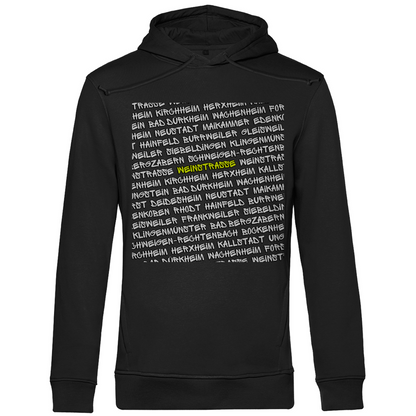 #001 Weinstraße, Herren Premium Bio Hoodie