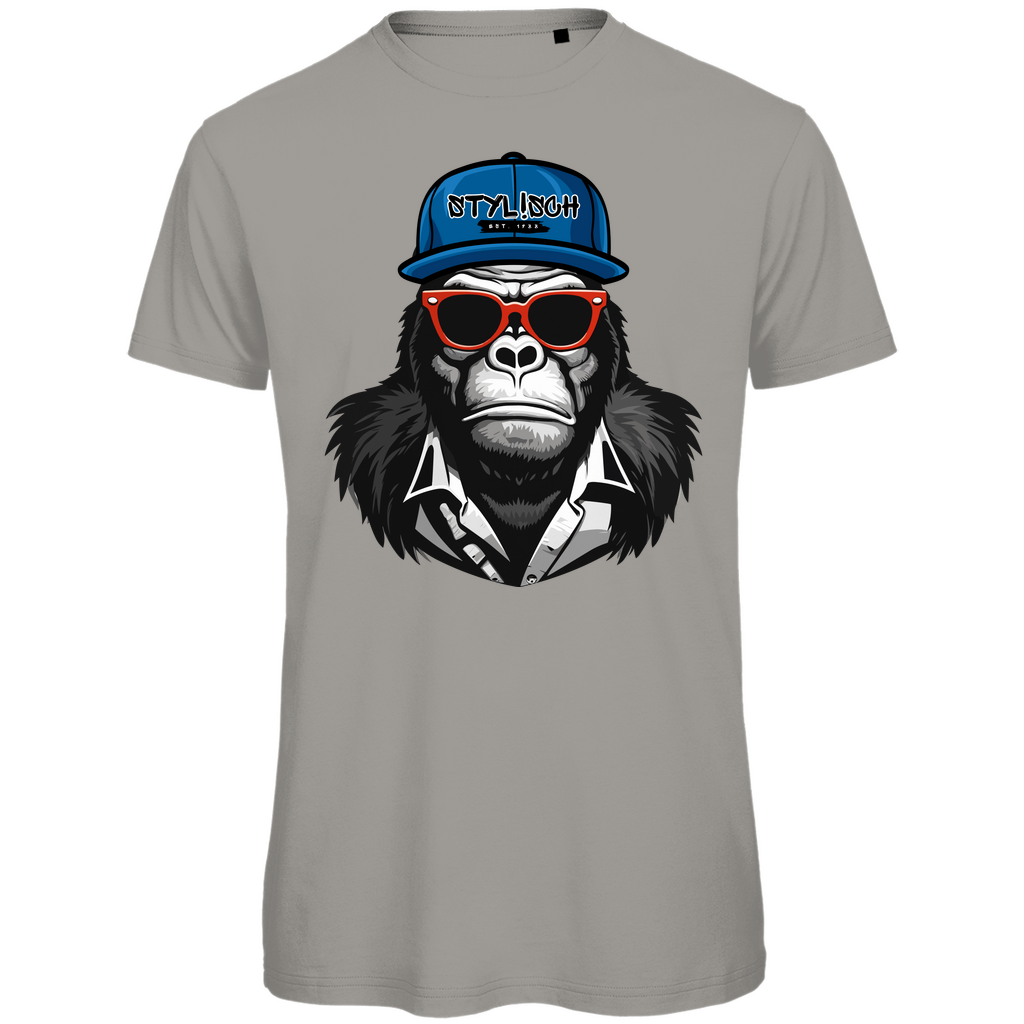 #001 Affe, Herren Premium Bio T-Shirt