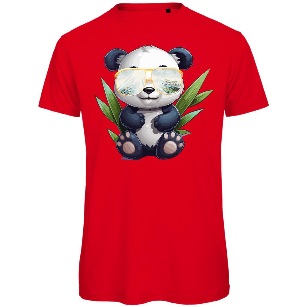 #001 Panda, Herren Premium Bio T-Shirt