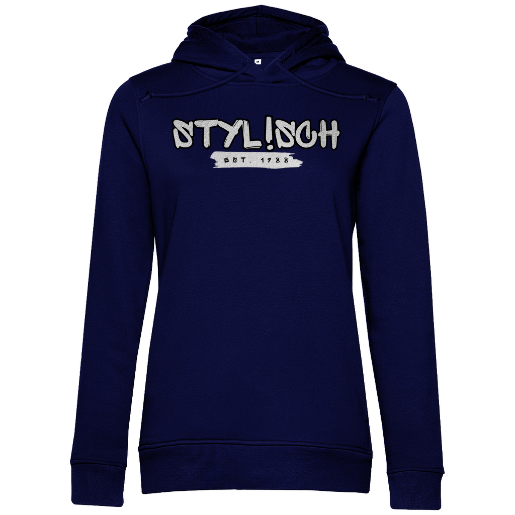 #002 STYLISCH, Damen Premium Bio Hoodie