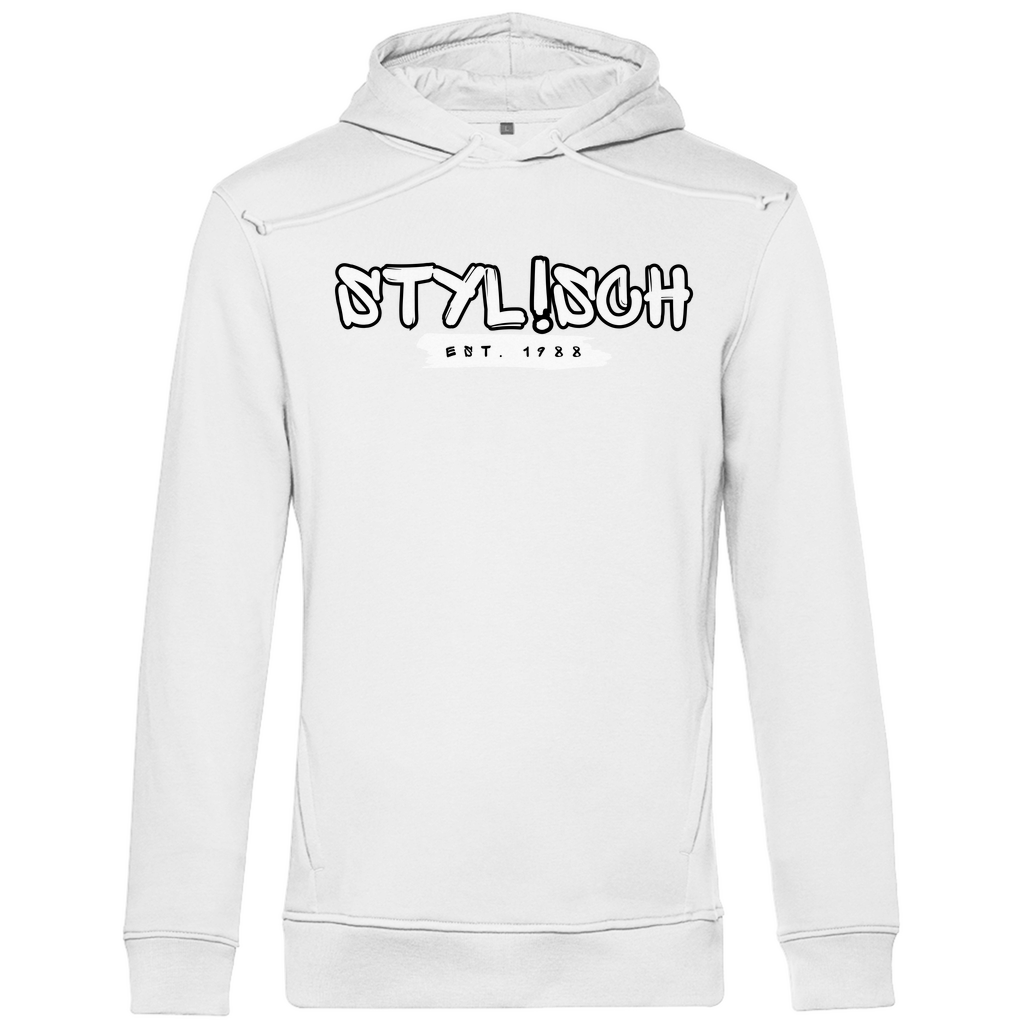 #002 STYLISCH, Herren Premium Bio Hoodie