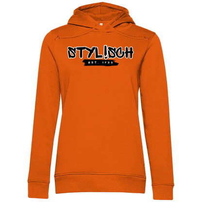#001 STYLISCH, Damen Premium Bio Hoodie
