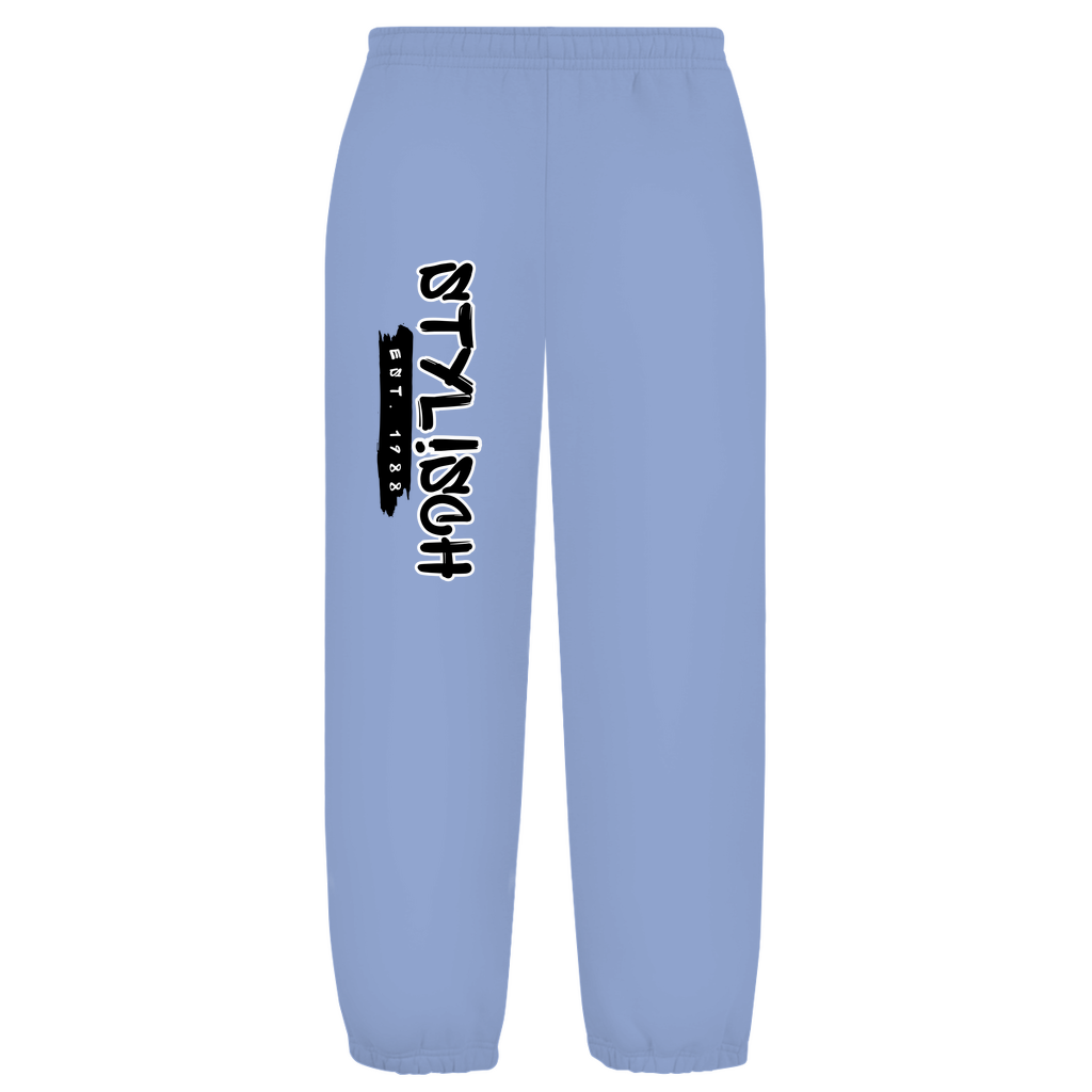 #003 STYLISCH, Herren Oversize Fluffy Sweatpants