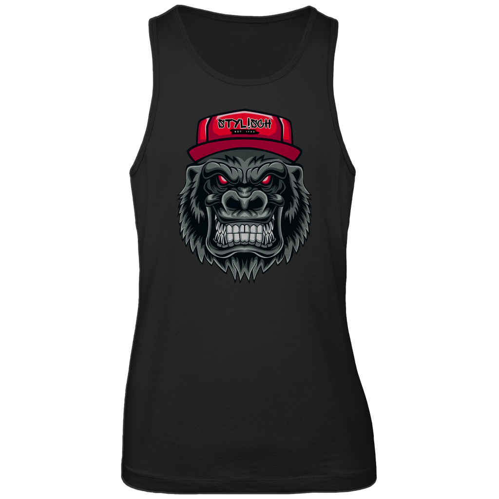 #002 Affe, Herren Premium Tank Top
