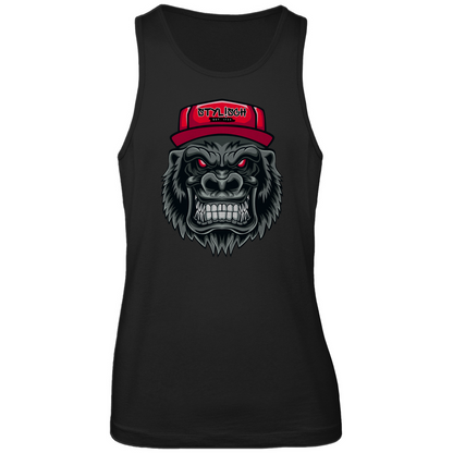 #002 Affe, Herren Premium Tank Top