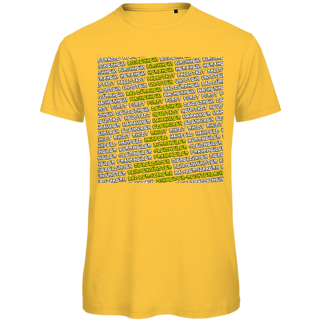#002 Weinstraße, Herren Premium Bio T-Shirt