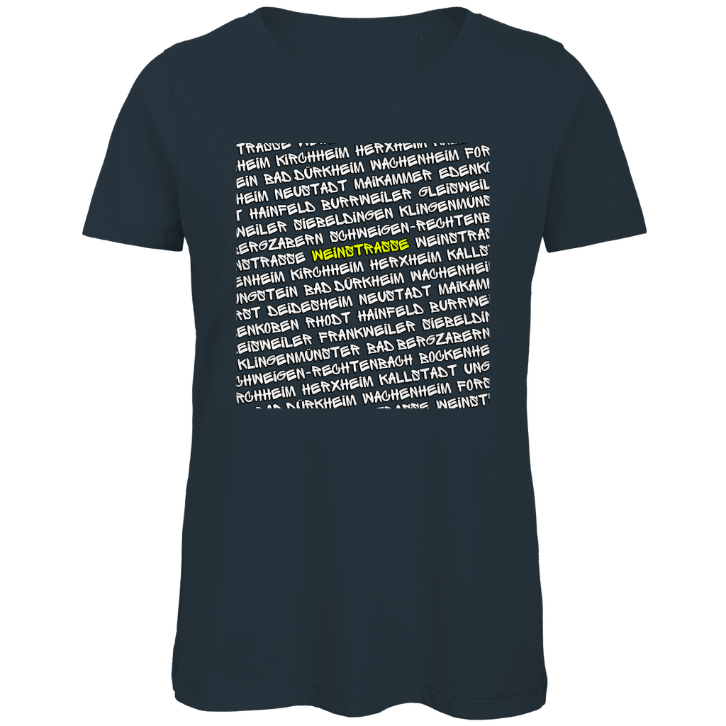 #001 Weinstraße, Damen Premium Bio T-Shirt