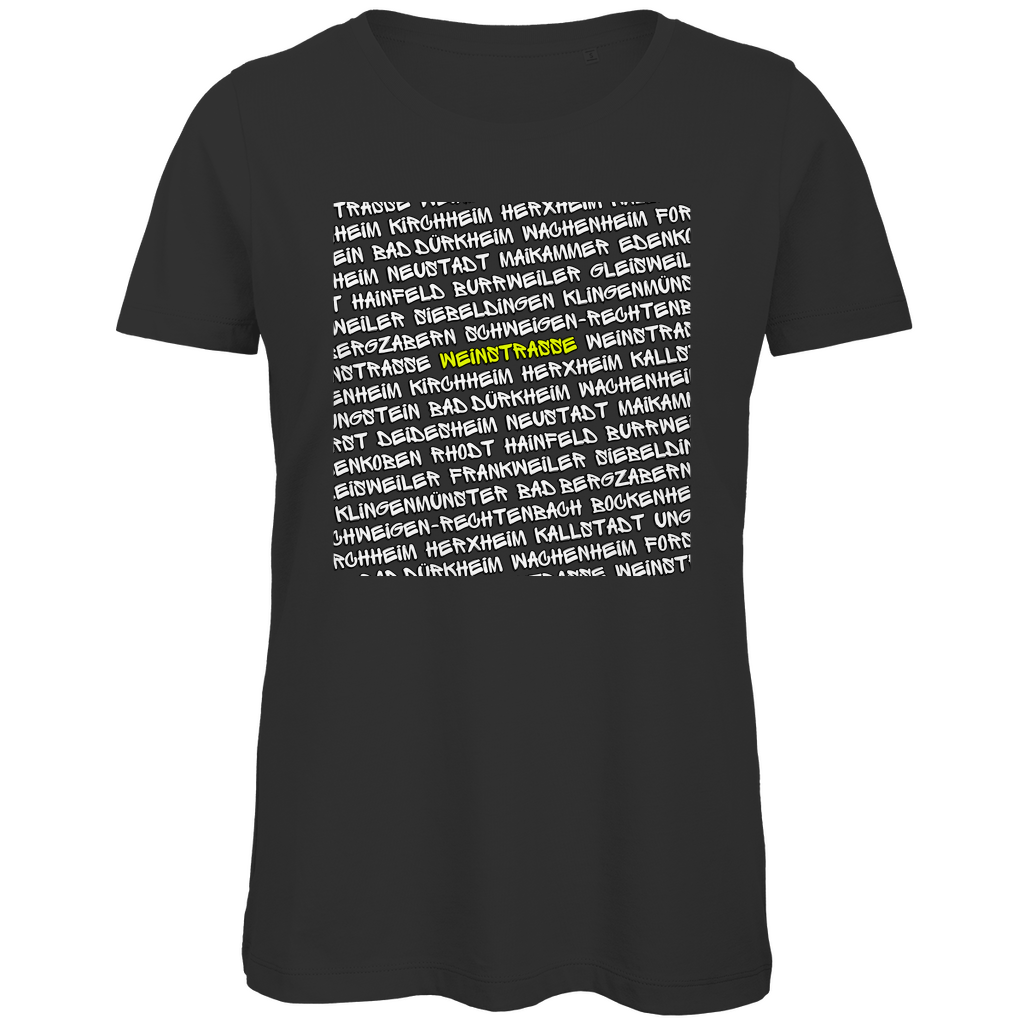 #001 Weinstraße, Damen Premium Bio T-Shirt