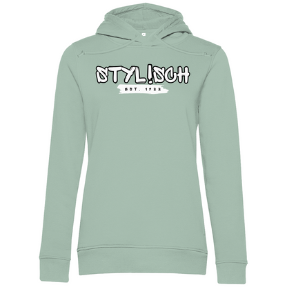 #002 STYLISCH, Damen Premium Bio Hoodie