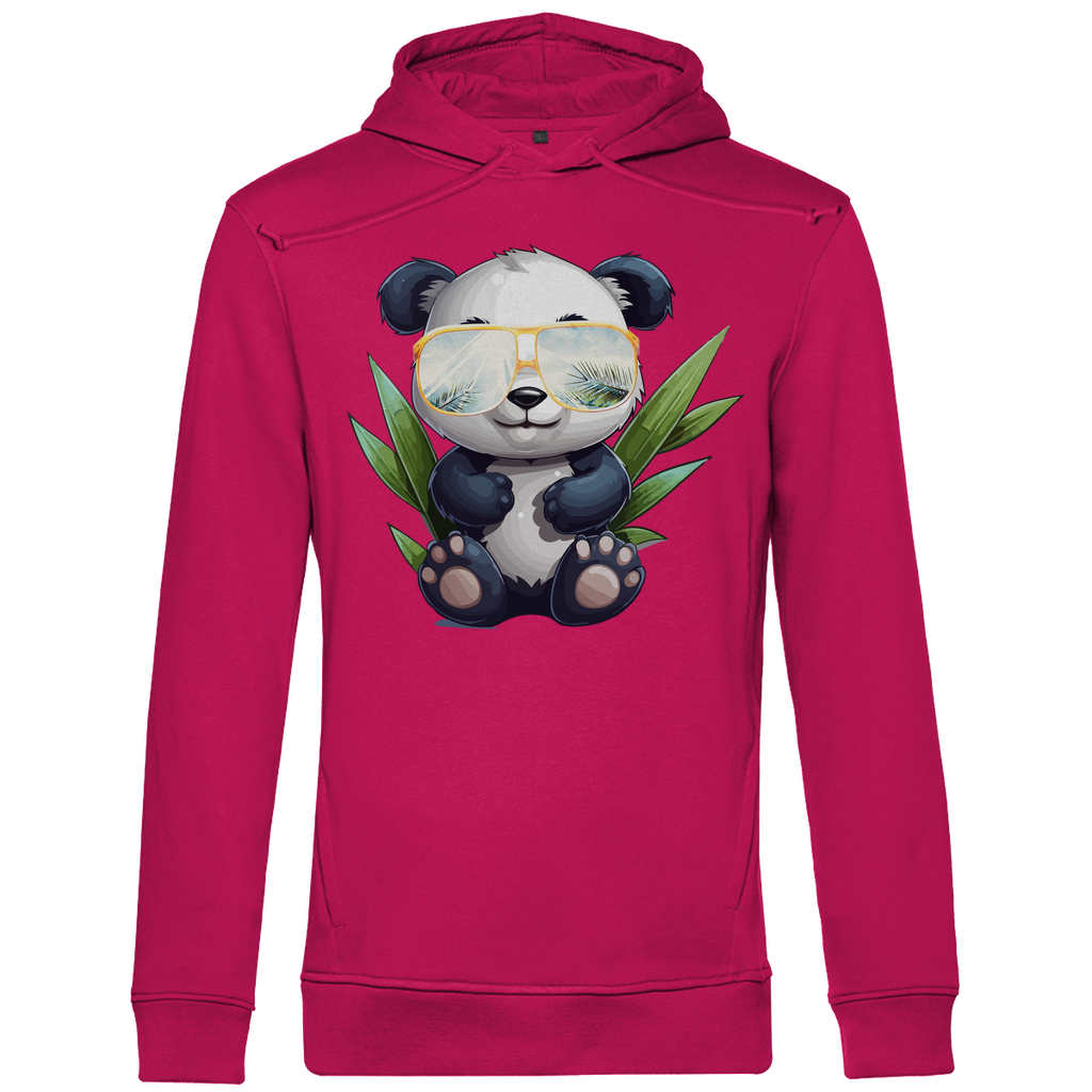 #001 Panda, Herren Premium Bio Hoodie