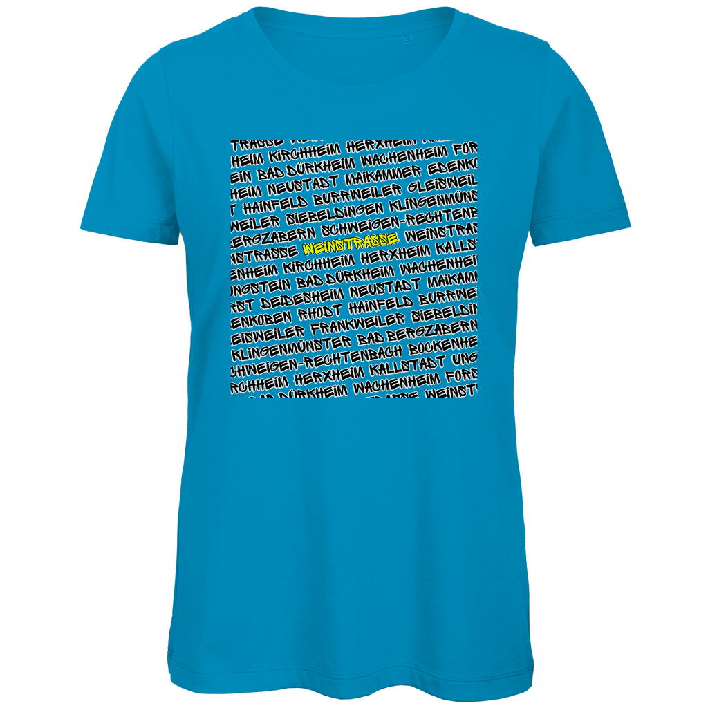 #001 Weinstraße, Damen Premium Bio T-Shirt