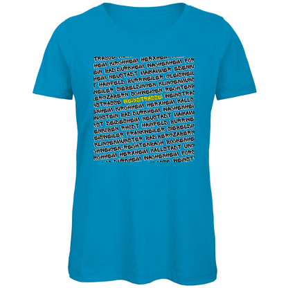 #001 Weinstraße, Damen Premium Bio T-Shirt