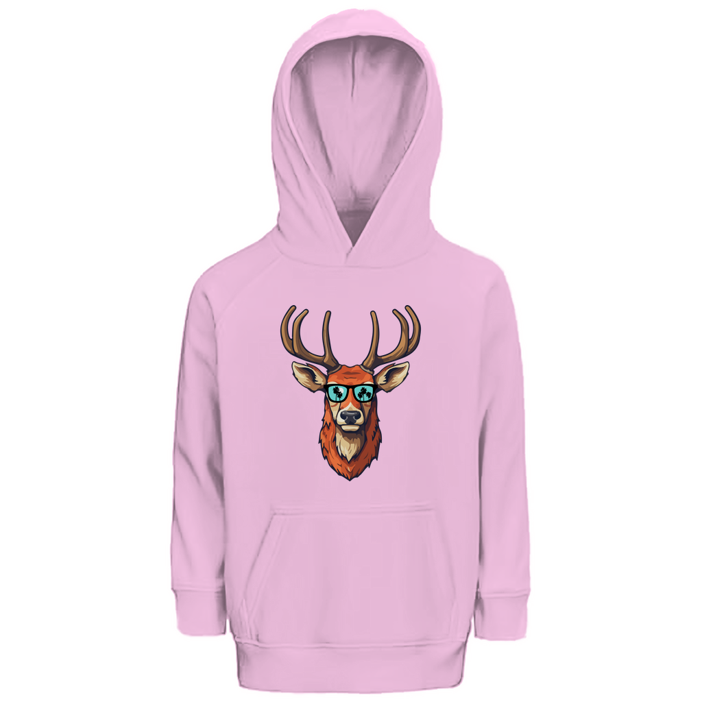 #001 Hirsch, Kinder Premium Bio Hoodie