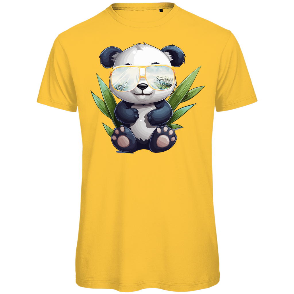 #001 Panda, Herren Premium Bio T-Shirt