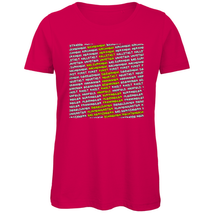 #002 Weinstraße, Damen Premium Bio T-Shirt