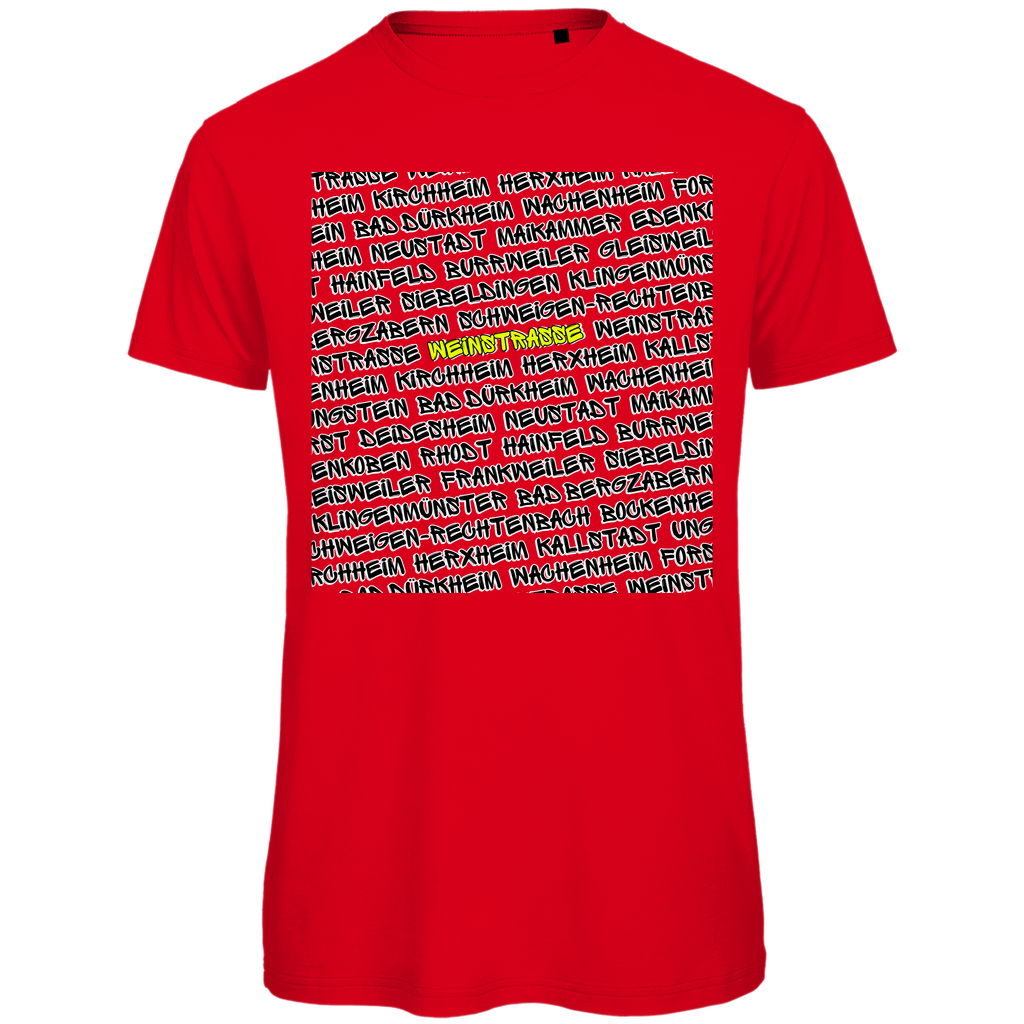 #001 Weinstraße, Herren Premium Bio T-Shirt